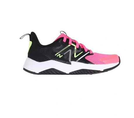 New Balance Rave Run V2 - Kids Running Shoe Black-Pink | Sneakers Plus