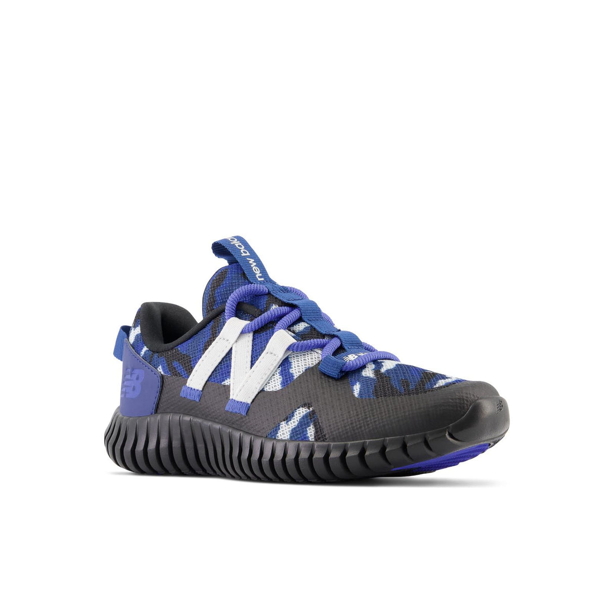 New Balance Playgruv V2 Bungee - Kids Running Shoe Blue-Black | Sneakers Plus