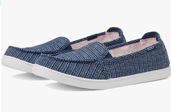 Navy roxy shoes on sale