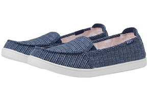 ROXY Minnow VII - Womens Slip On Shoes Navy | Sneakers Plus