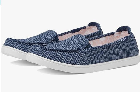 ROXY Minnow VII - Womens Slip On Shoes Navy | Sneakers Plus