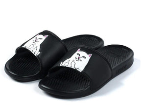 RIPNDIP Lord Nermal - Mens Slides Black | Sneakers Plus