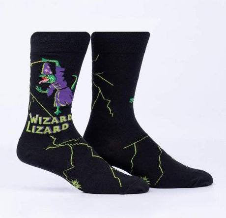 Sock It To Me - Mens Crew Socks Wizard Lizard | Sneakers Plus