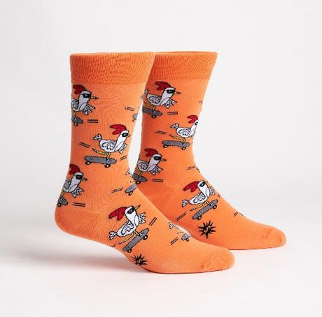 Sock It To Me - Mens Crew Socks Rad Chicken | Sneakers Plus