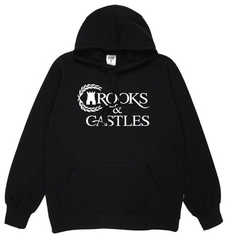 Crooks N Castles Goth Paisley - Mens Hoodie Black | Sneakers Plus