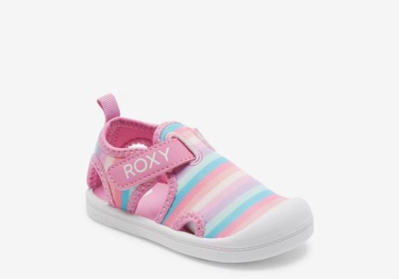 Roxy Grom - Toddler Sandal Stripe Barely Pink | Sneakers Plus