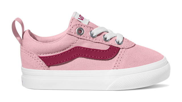 Vans Ward - Toddler Slip-On Shoe Coral-Blush | Sneakers Plus