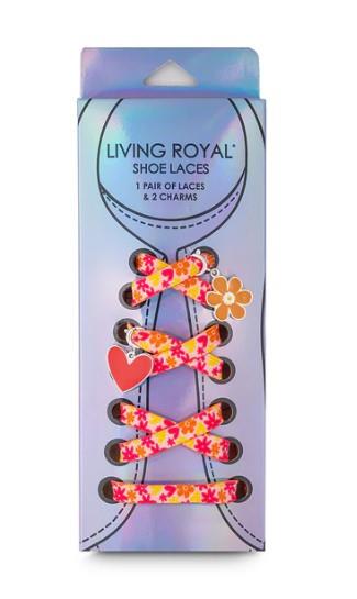 Living Royal - Shoe Lace & Charm Set Flower Power | Sneakers Plus