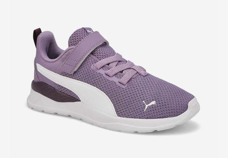 Puma Anzarun Lite - Kids Running Shoe Plum-White | Sneakers Plus