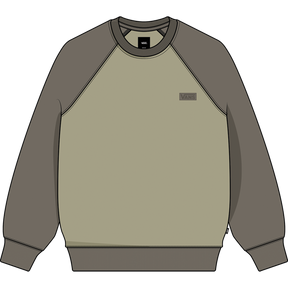 Vans Core Basic Raglan - Mens pullover sweatshirt | Sneakers Plus