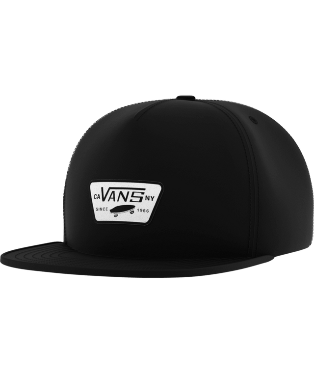 Vans Full Patch Snapback - Mens Hat Black | Sneakers Plus