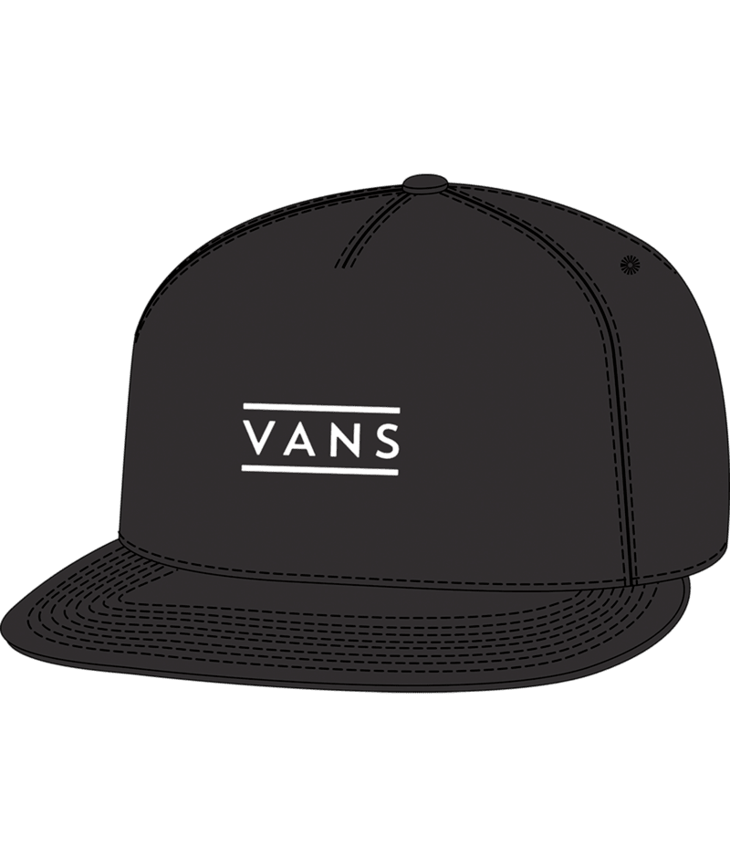 Vans Half Box Snapback - Mens Hat Black | Sneakers Plus