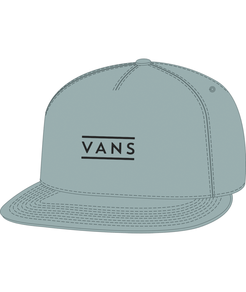 Vans Half Box Snapback - Mens Hat Grey-Mist | Sneakers Plus