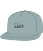 Vans Half Box Snapback - Mens Hat Grey-Mist | Sneakers Plus