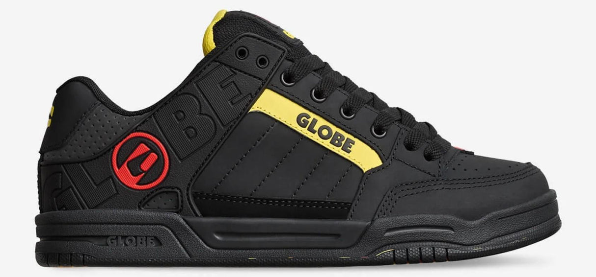 GLOBE Tilt - Mens Skate Shoes Black-Sunset | Sneakers Plus