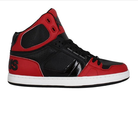 Osiris NYC 83 CLK - Mens Skate Shoe | Red-Black | Sneakers Plus