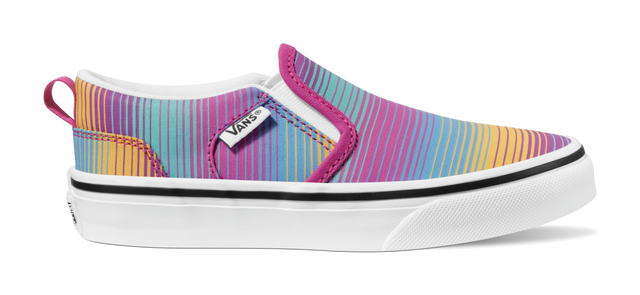 Vans Asher - Kids Slip On | Sneakers Plus