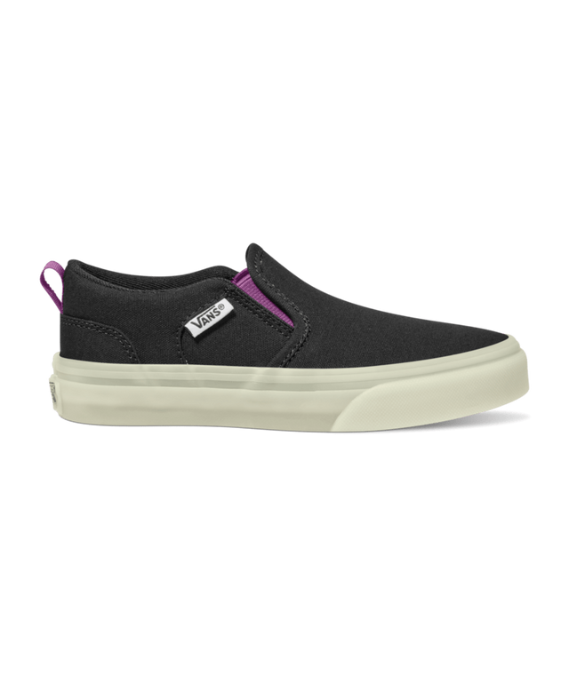 Vans Asher Glow Sidewall - Kids Slip On Shoe | Sneakers Plus