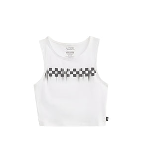 Vans Check Wash - Womens Cropped Tank | Sneakers Plus