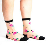 Sock It To Me - Womens Sheer Crew