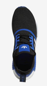 Adidas NMD R1 PrimeBlue Mens Shoes Black-Blue | Sneakers Plus