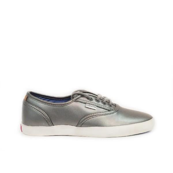 Levi's Women's Palmdale Casual Shoes Silver | Sneakers Plus