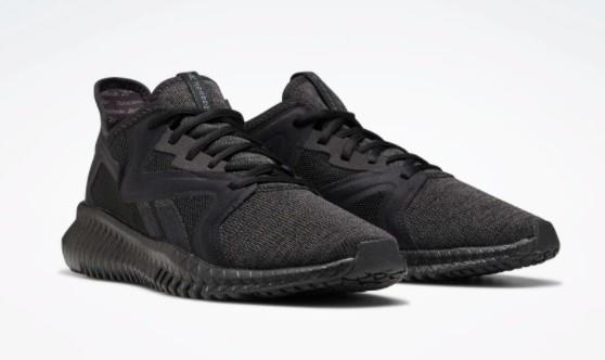 Reebok training flexagon trainers in 2024 triple black