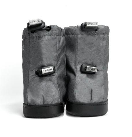 Stonz Toddler Booties Heather Grey | Sneakers Plus