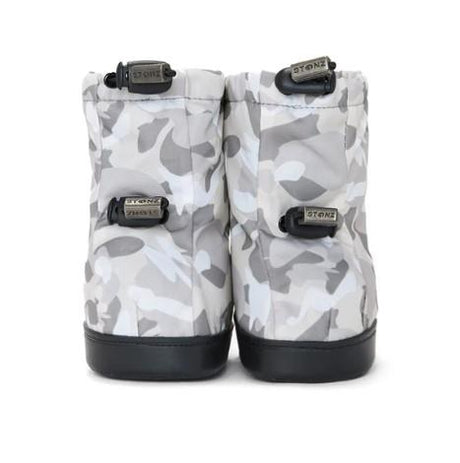 Stonz Toddler Booties White-Grey Camo | Sneakers Plus