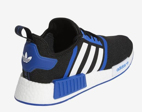 Adidas NMD R1 PrimeBlue Mens Shoes Black-Blue | Sneakers Plus