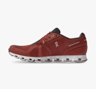ON Cloud Womens Running Shoe Ruby-White | Sneakers Plus