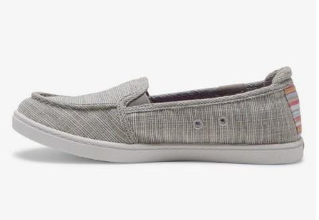 Roxy Minnow VII - Womens Slip On Shoe Cool Grey | Sneakers Plus