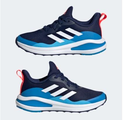 Adidas FortaRun - Kids Running Shoes Blue-White-Blue | Sneakers Plus