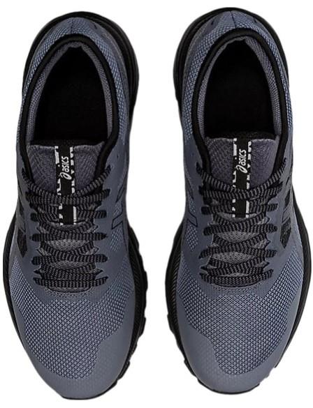 Asics mens hot sale black sneakers