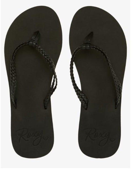 Roxy Women's Jasmine Flip Flop Sandal, Black, 6 : : Clothing, Shoes  & Accessories