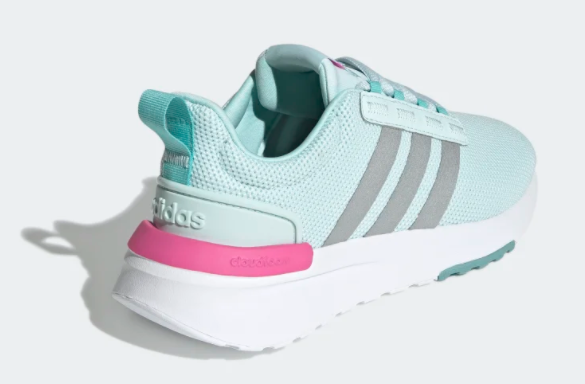 Adidas Racer TR Toddler Running Shoe Mint-Pink | Sneakers Plus 