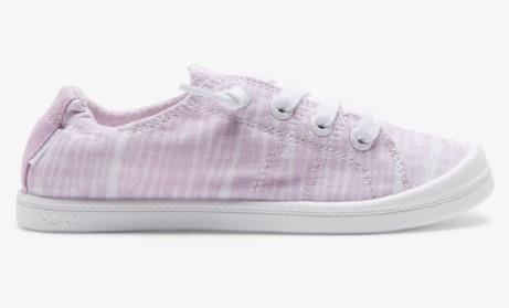 Roxy Bayshore IV - Girls Slip On Shoes Sheer Lilac | Sneakers Plus