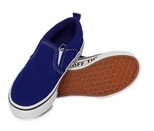 Vans Asher - Boys Slip-On Shoe | Sneakers Plus
