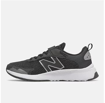 New Balance 545 Wide - Kids Running Shoes Black-White | Sneakers Plus