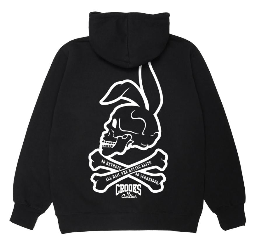 White crooks sale and castles hoodie