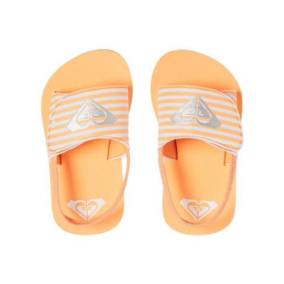 Roxy Finn Toddler Sandal Peach | Sneakers Plus