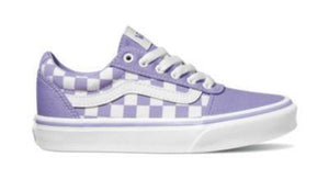 Vans Ward Girls Skate Shoes White-Violet | Sneakers Plus