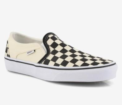 Kids white clearance vans slip on