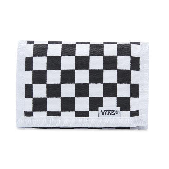Vans Slipped Mens Wallet Black-White Checkerboard | Sneakers Plus
