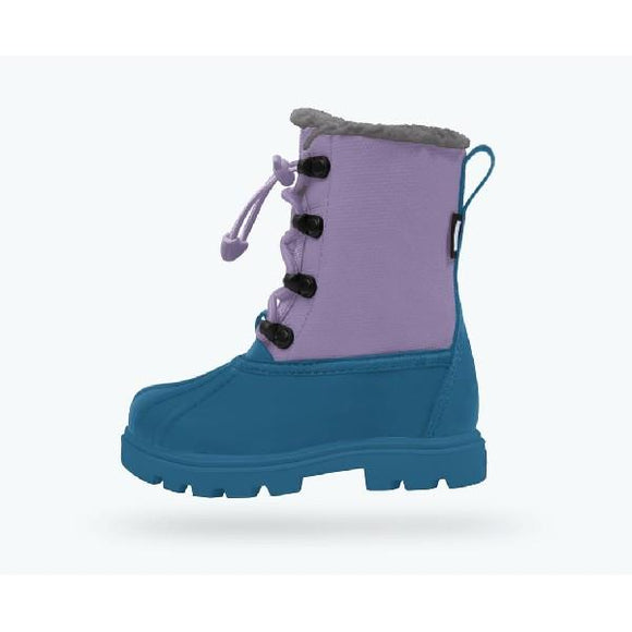 Native Jimmy Treklite 3.0 Child Boots Storm Blue-Thistle Purple | Sneakers Plus