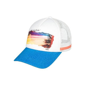 Roxy Dig This Trucker Hat Mykonos Blue | Sneakers Plus