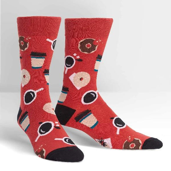 SITM Mens Crew Socks Coffee Break | Sneakers Plus
