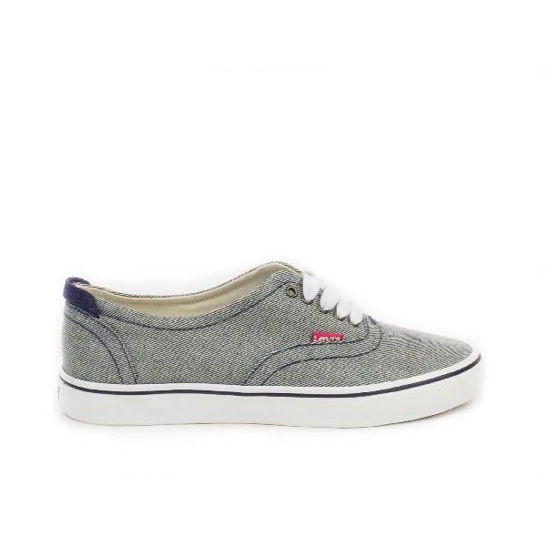 Levi's canvas shoe with clearance red tab