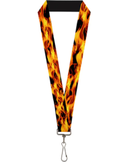 BD Lanyard Vivid Flames