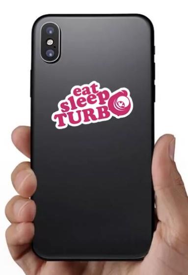 Car Sticker - Eat Sleep Turbo